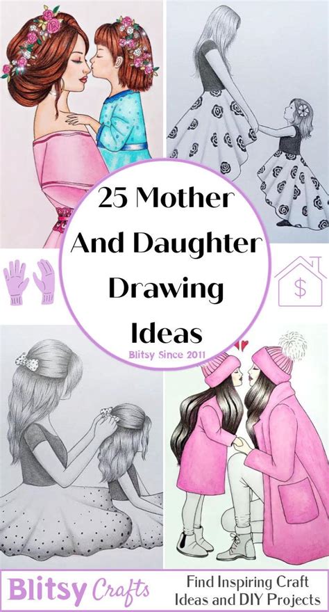 save daughter drawing|mother and daughter heart drawings.